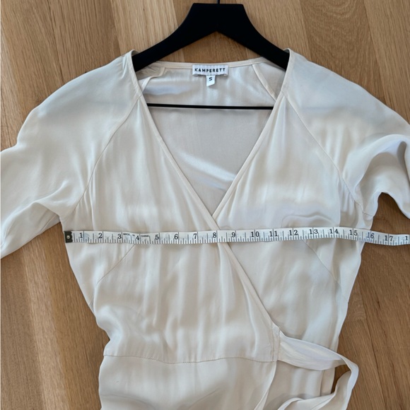 Kamperett Linden Silk Gown size Small GUC - Picture 8 of 13